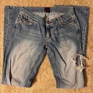 Y2K womens flared jeans in great condition